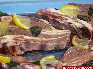 Mint and Lemon Meat Marinade