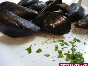 Peppered Mussels - By happystove.com