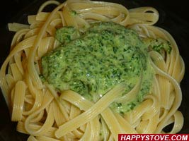 Pasta with Pesto Sauce