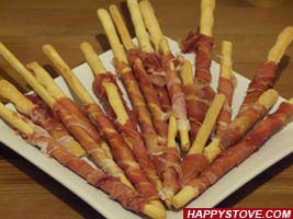 Prosciutto Breadsticks