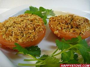 Tomatoes Gratin - By happystove.com